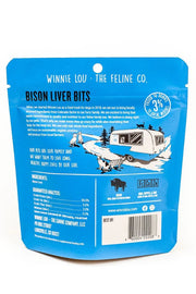 Winnie Lou Bison Liver Bits Cat Treats