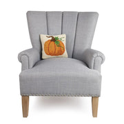 Fall Pumpkin Wool Hook Pillow