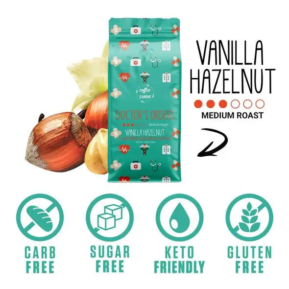 Vanilla Hazelnut Ground Coffee