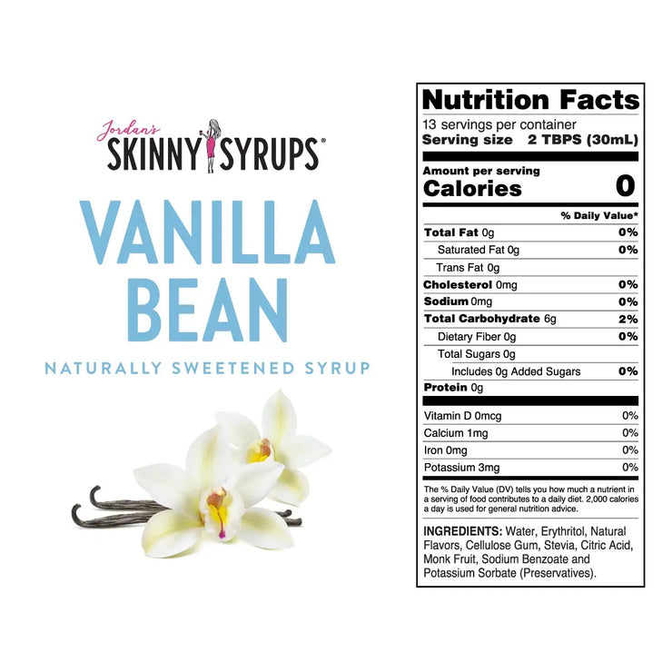 Skinny Syrups 0 Calorie Naturally Sweetened Syrups