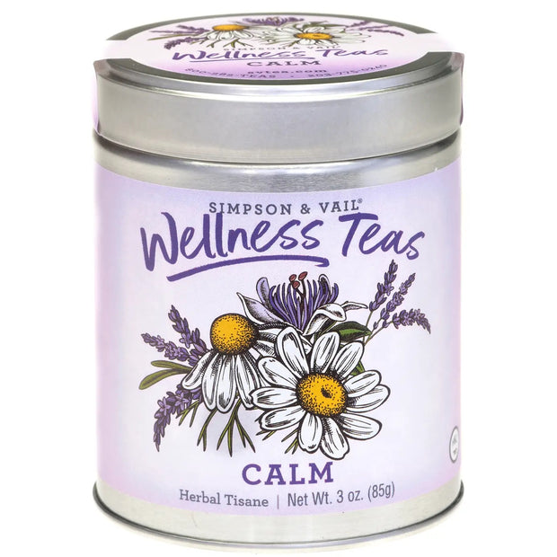 Calm herbal tisane by Simpson & Vail 